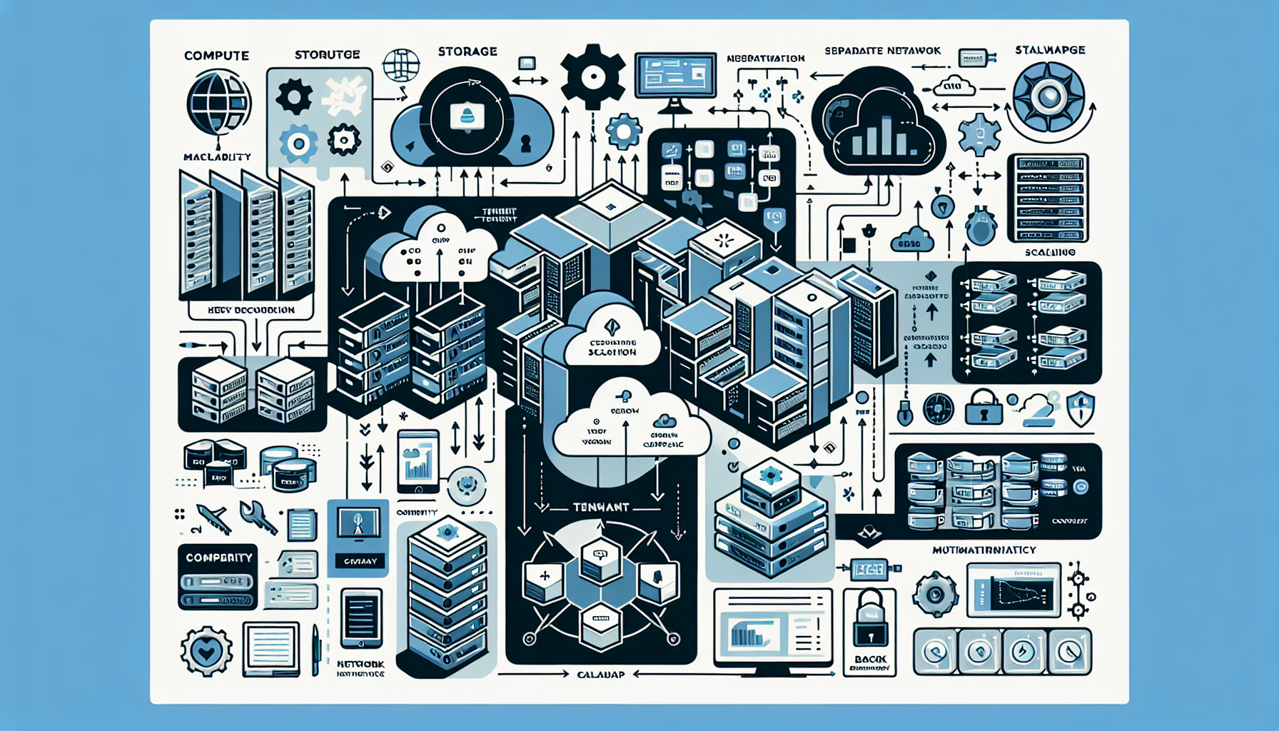 How do I configure IT infrastructure for multi-tenant environments?