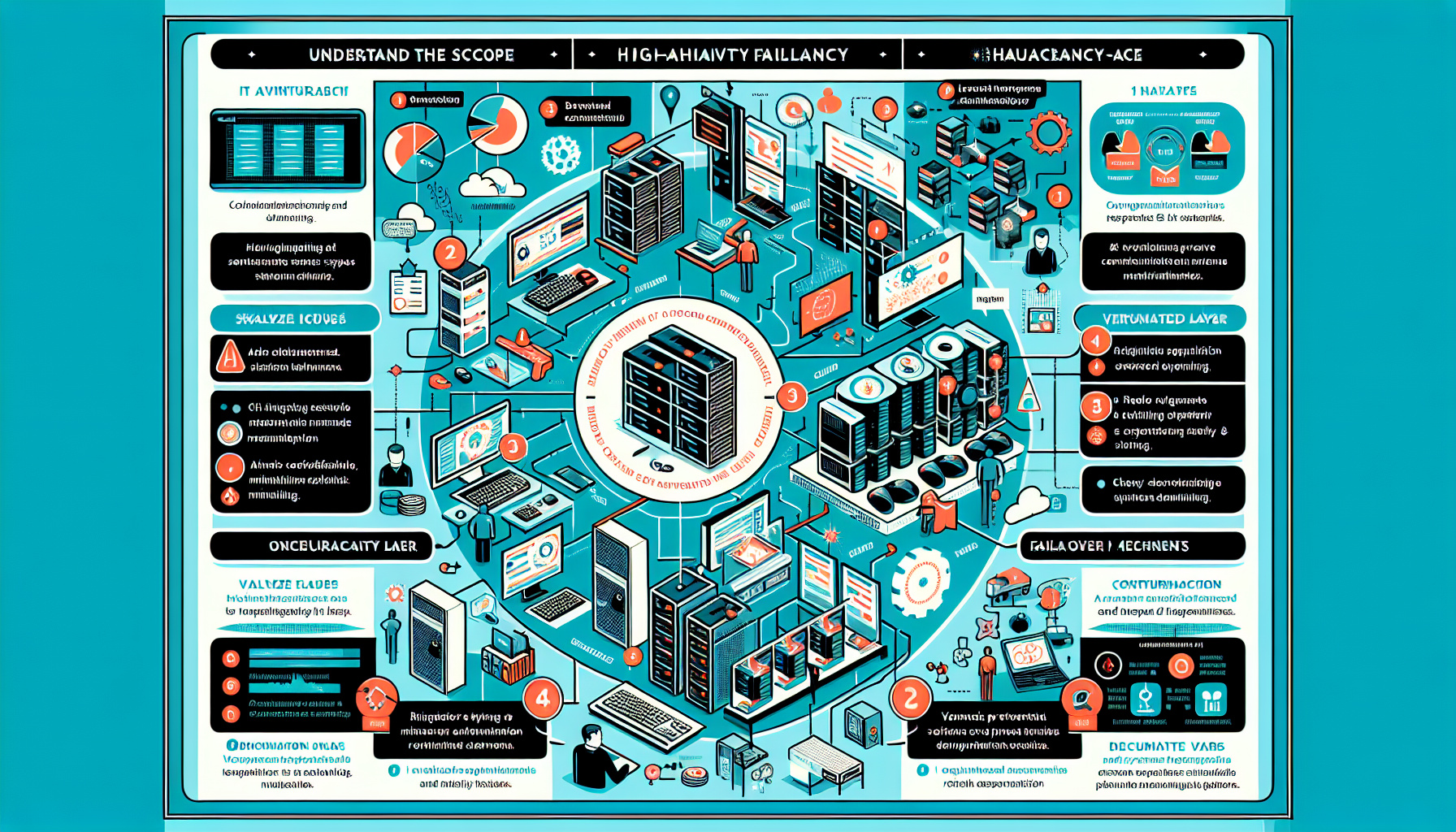 How do I troubleshoot IT infrastructure high-availability failures?