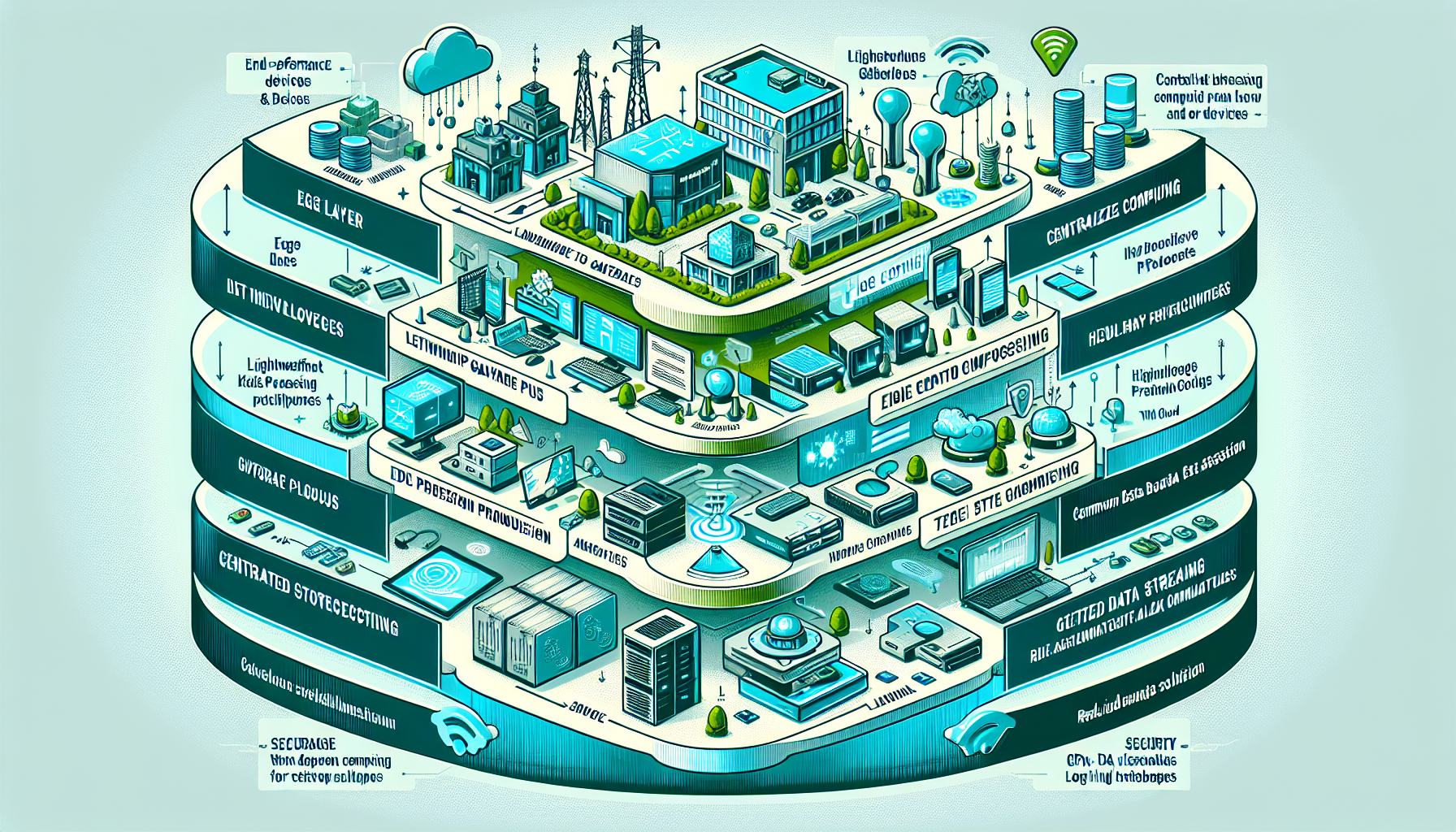 How do I configure IT infrastructure for IoT data processing?