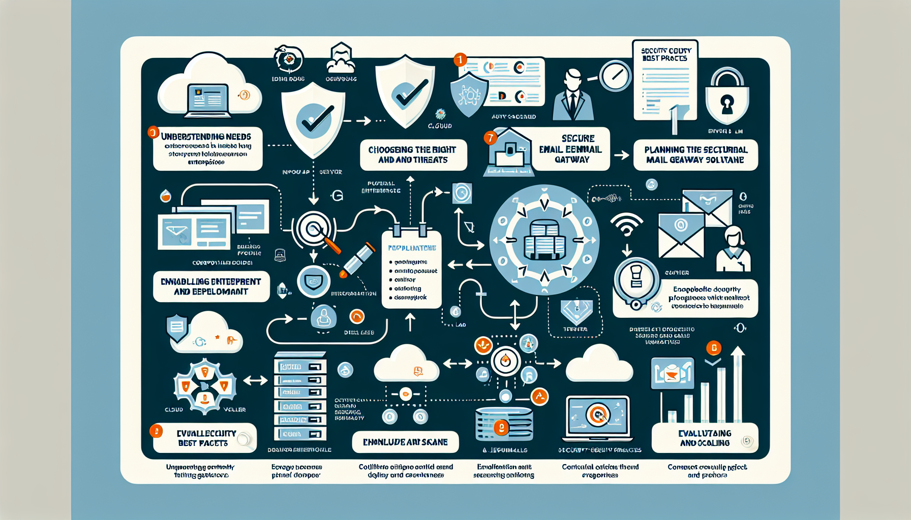 How do I implement a secure email gateway for enterprises?