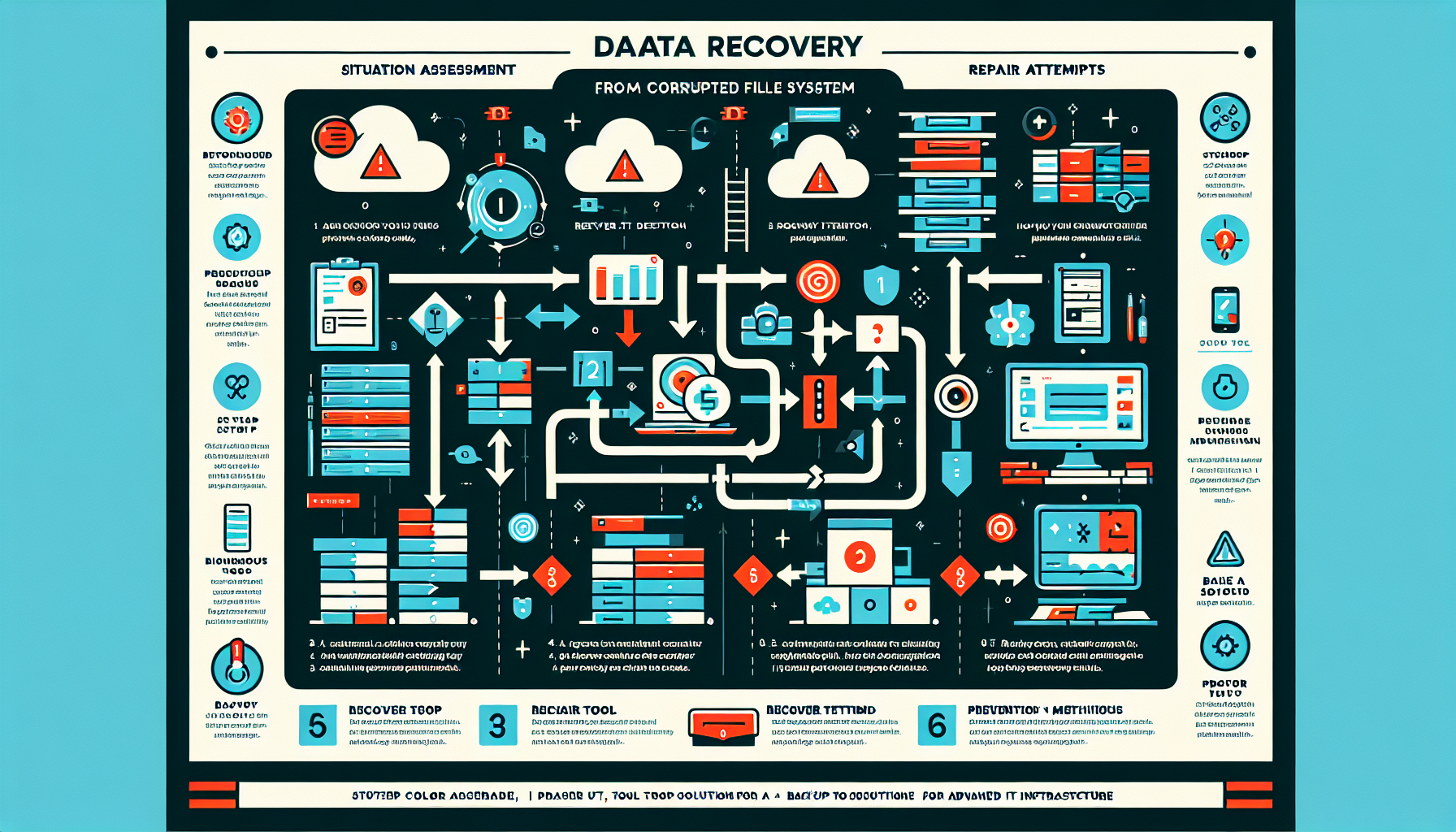 How do I recover data from a corrupted file system?