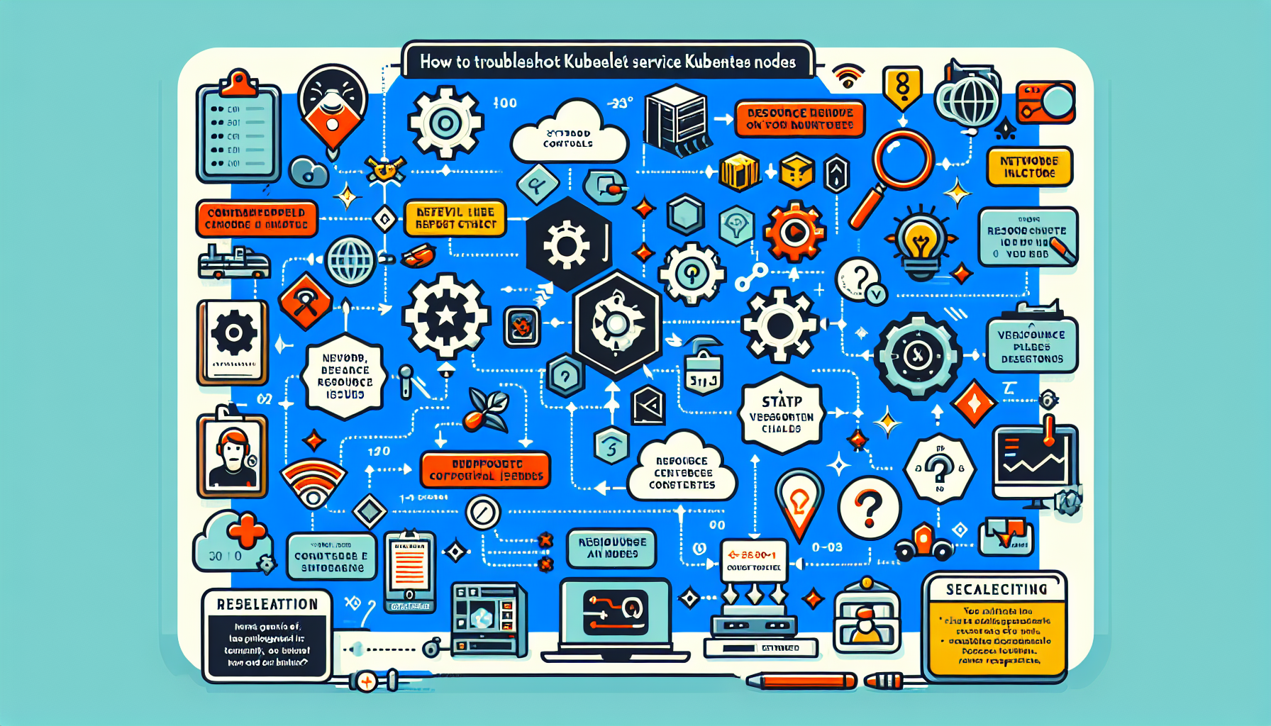 How do I troubleshoot kubelet service failures on Kubernetes nodes?