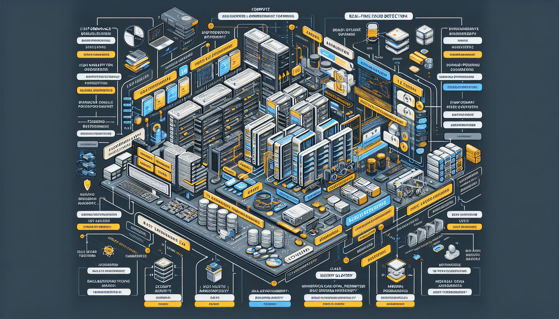 How do I configure IT infrastructure for real-time fraud detection systems?