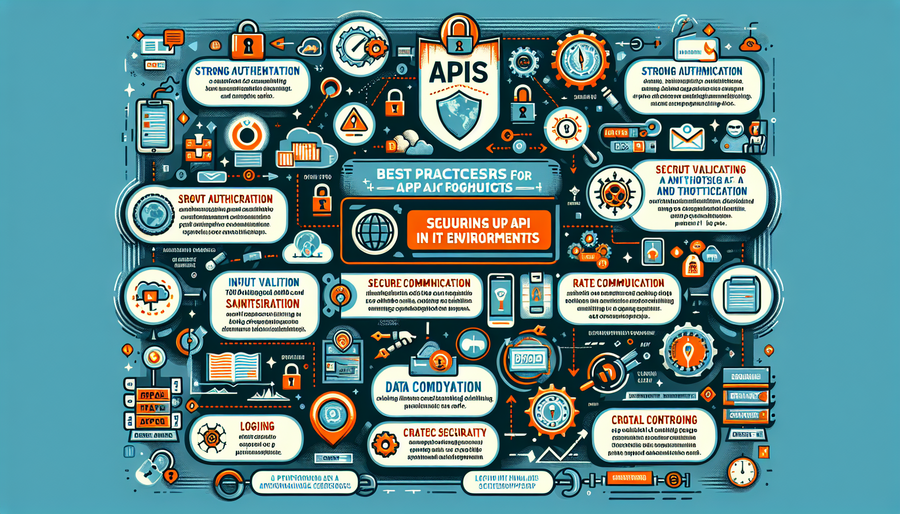 What are the best practices for securing APIs in IT environments?