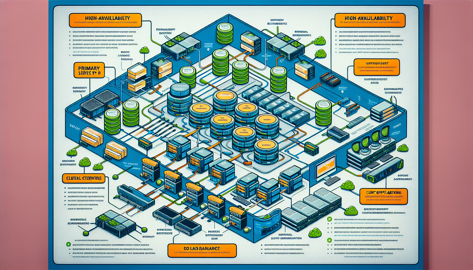How do I configure high-availability clusters for databases?