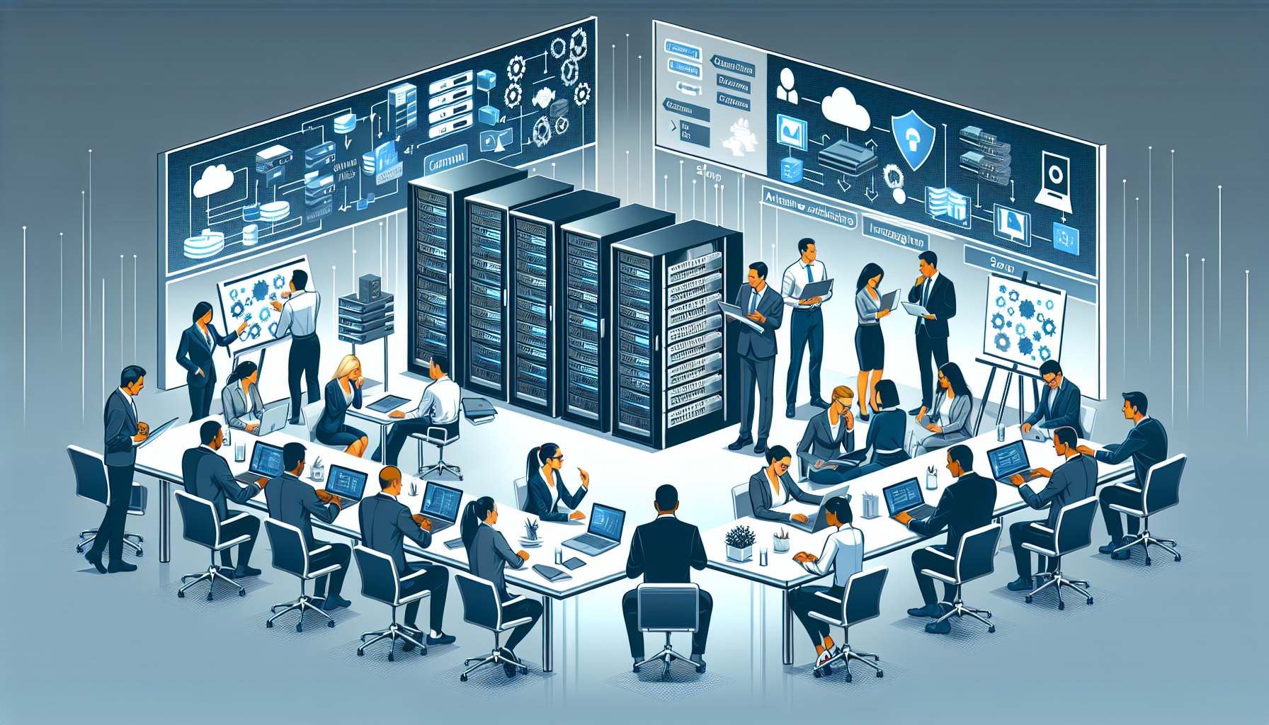 What are the best practices for managing IT infrastructure during mergers?