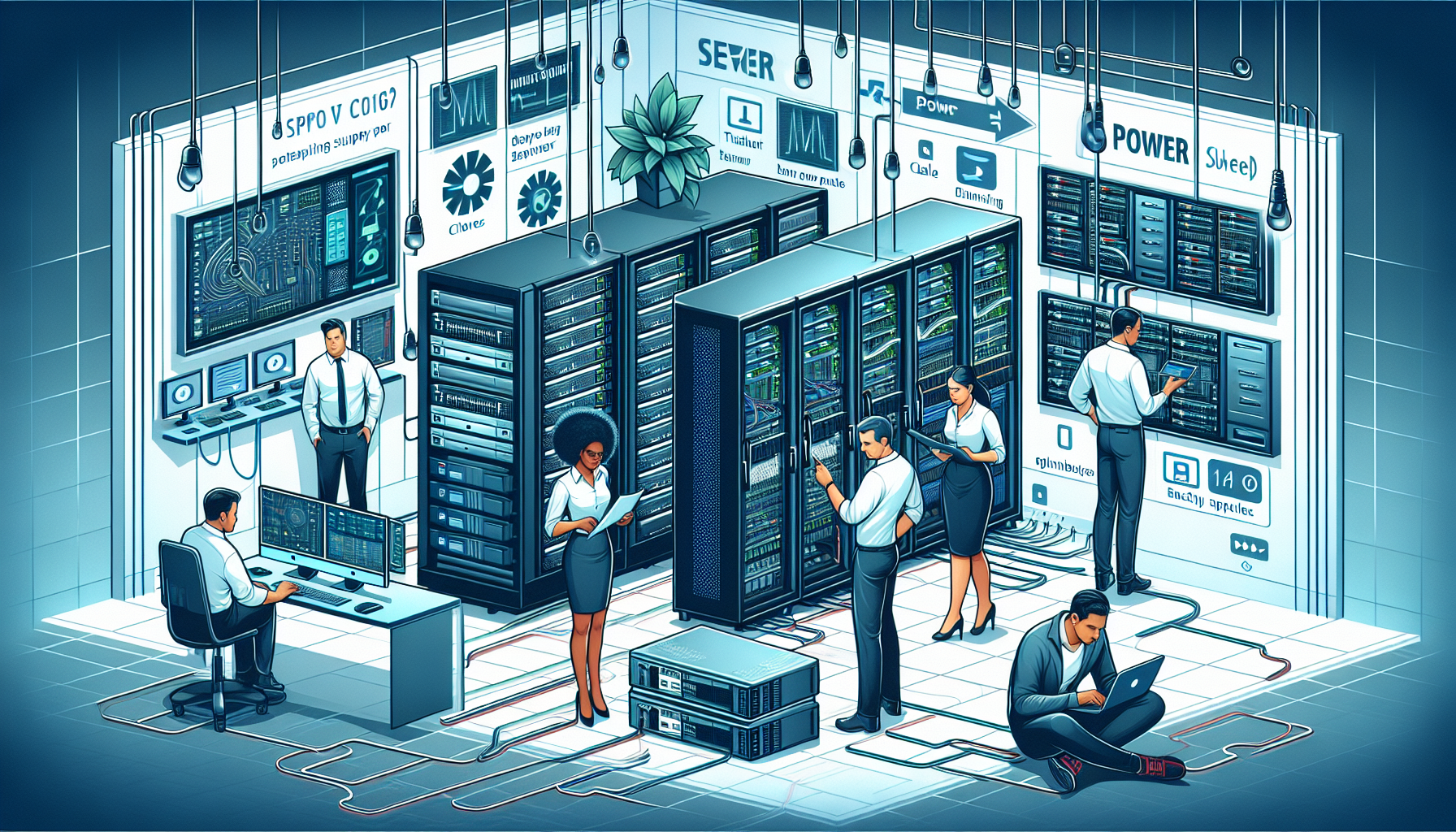How do I troubleshoot IT infrastructure power supply issues?