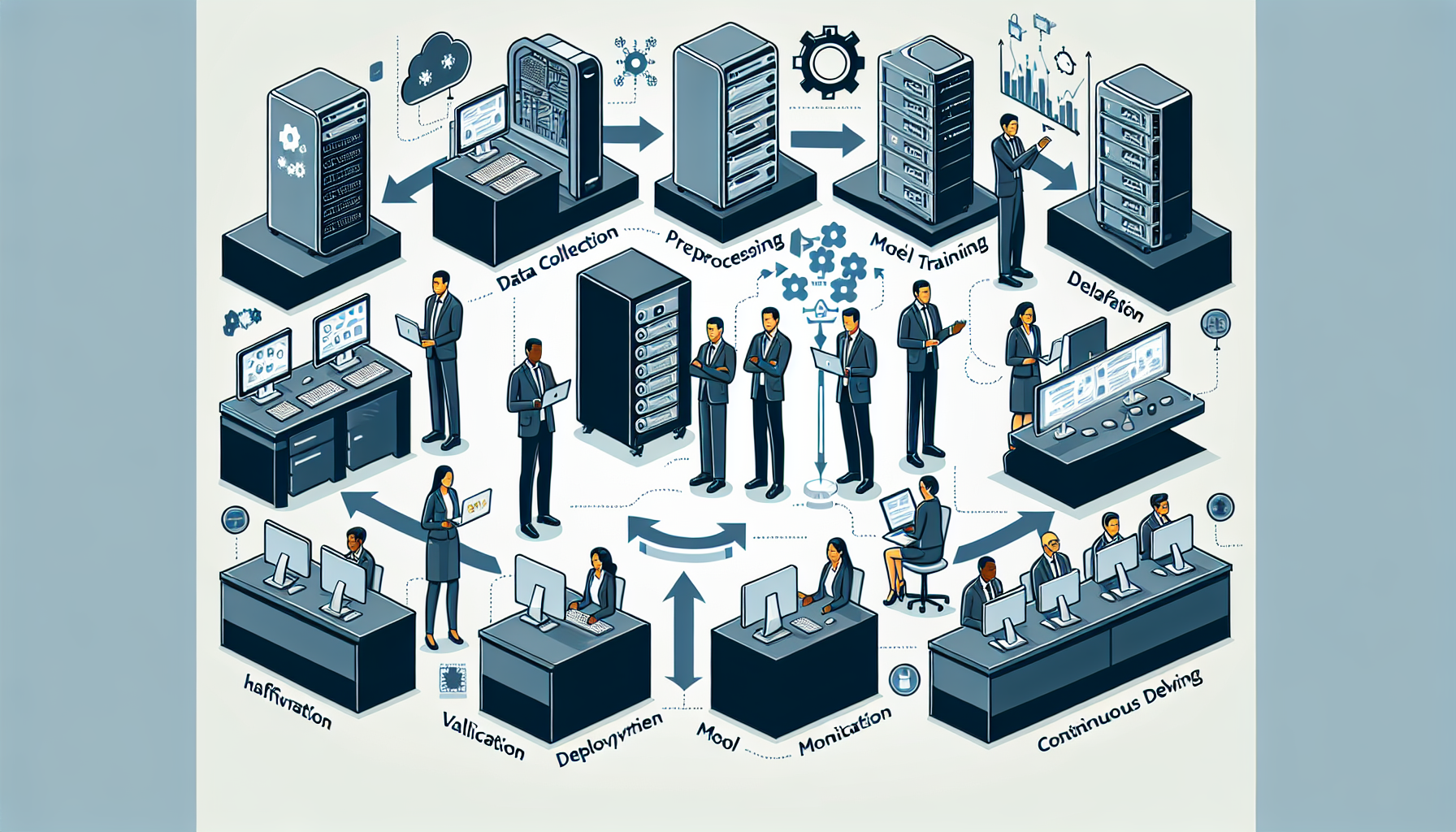 How do I implement machine learning operations (MLOps) infrastructure?