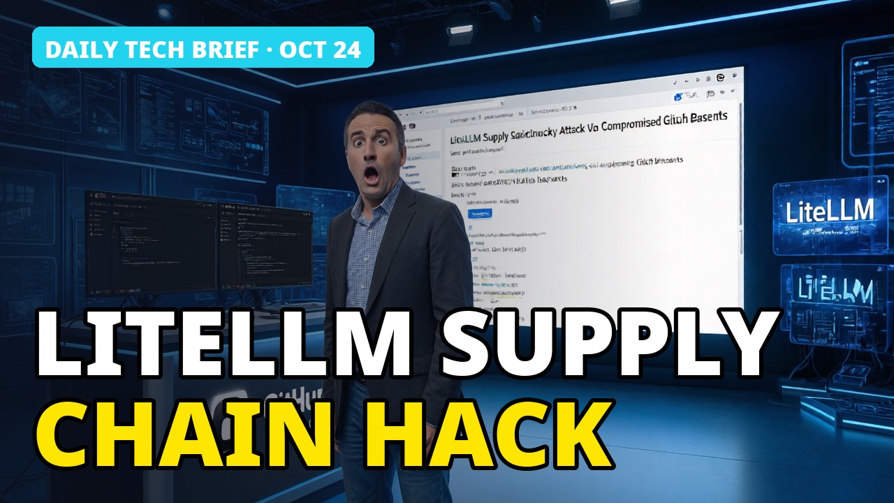 LiteLLM Supply Chain Attack; Mirai Hits PHP2Shell; Claude Duet Proactive Launch